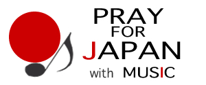 pray for Japan with music